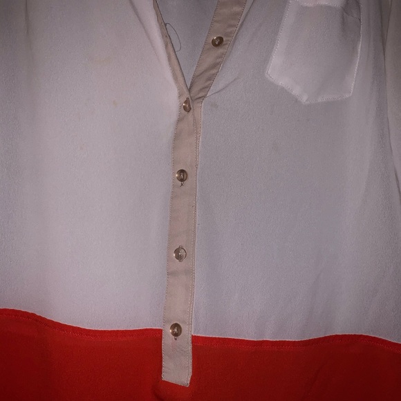 Two tone Mid length Top - Picture 3 of 5